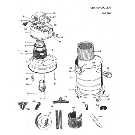 Vis sans Tête Thomas Inox 1530 - 786200, 128147