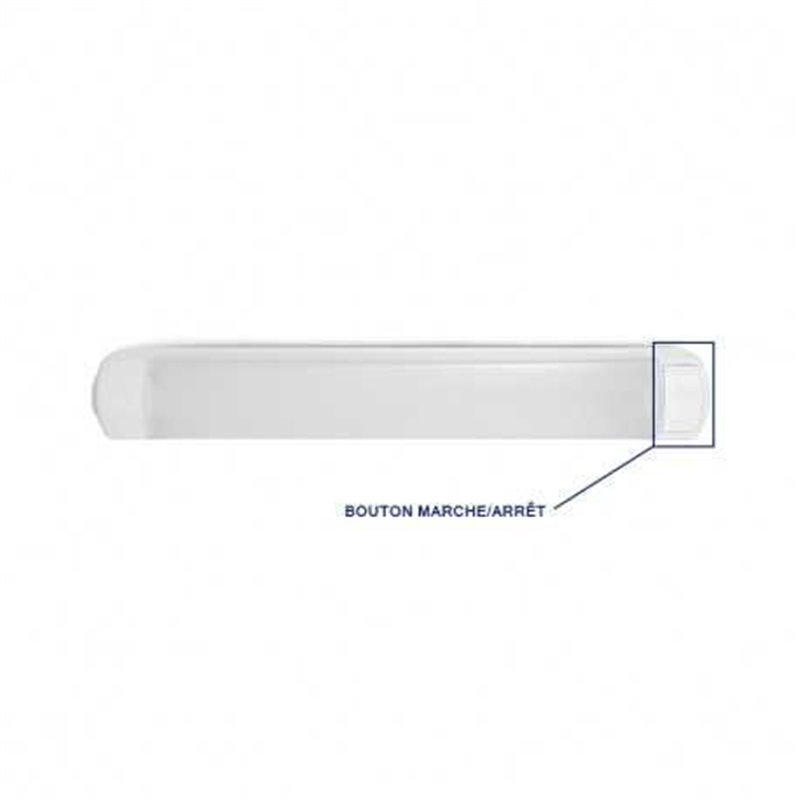 Réglette LED salle de bain + interrupteur ON/OFF - CCT - 8W