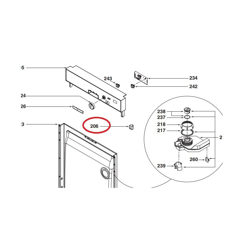 Logo Lave Vaisselle Brandt