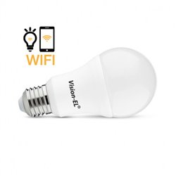 Ampoule LED E27 connectée WIFI 12W Blanc + RGB