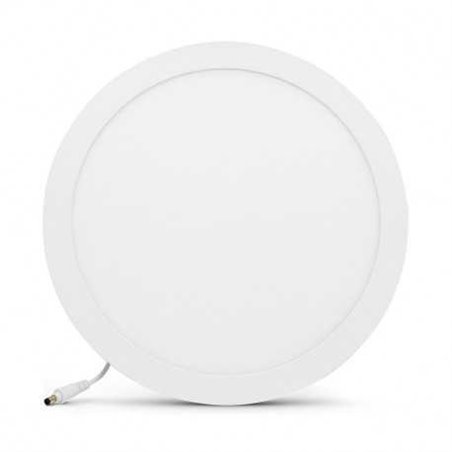 Plafonnier LED blanc Ø300 24W 4000K