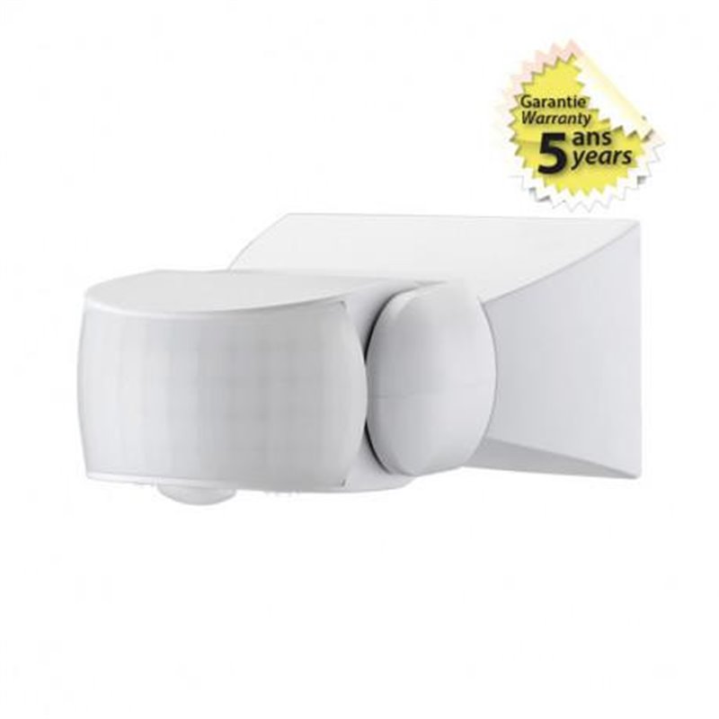 Détecteur de mouvement IR saillie IP65 180/360°