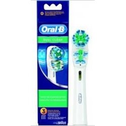 Lot de 3 brossettes Oral-B Dual Clean – pour brosse à dents électrique – EB417X3