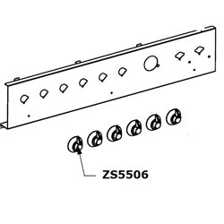 Manette pour cuisinière Steel ZS5506