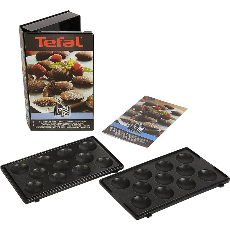 Coffret 2 plaques mini bouchées + 1 livre de recettes XA801212 TEFAL