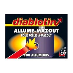 Allume Mazoute DIABLOTIN en 100 p