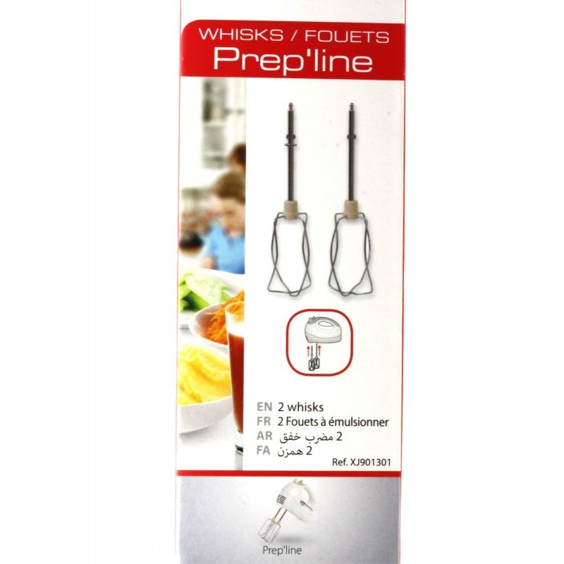 SemBoutique - Marque - SEB - Designation - FOUETS PAR 2 A EMULSIONNER