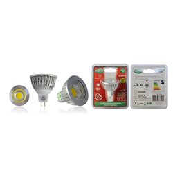 Ampoule LED GU5.3 4W 6000K 80° Blister