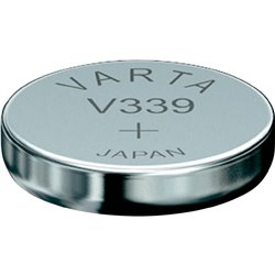 VARTA pile oxyde argent, V339, 1,55 Volt, 11mAh