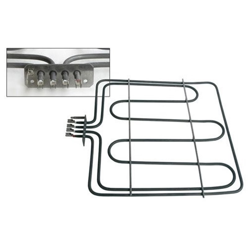 Resistance de voute 1200w + 2110w 230V L356X356MM Rosière Resistance de voute 1200w + 2110w 230V L356X356MM Rosière