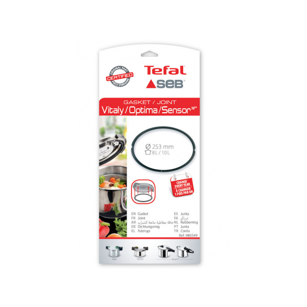 Joint pour cocotte SEB Vitaly, Optima, Sensor 8/10L - 980549
