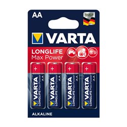 Pile Alkaline Maxi Tech Varta 1,5V  AA - LR06 - VR4706