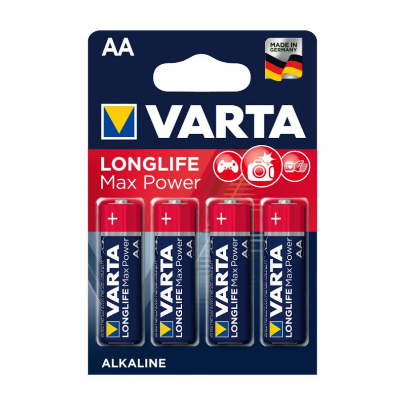 Pile Alkaline Maxi Tech Varta 1,5V  AA - LR06 - VR4706