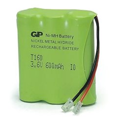 3 Accus rechargeables HR06 AA 600 mAh 3,6V - T160