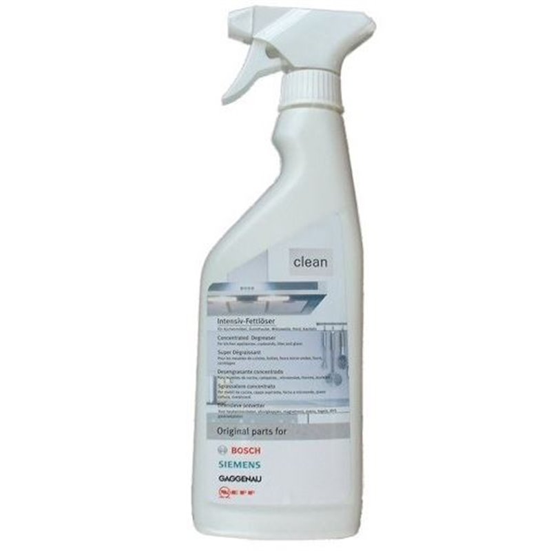 Spray Dégraissant fours, micro-ondes, hottes ... 500 ML Bosch