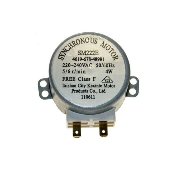 Moteur d'entraînement plateau pour micro-ondes Whirlpool - 481067848981