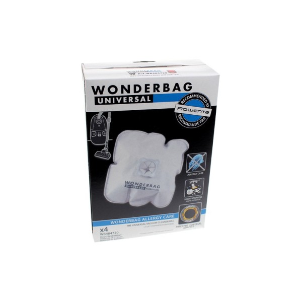 Sacs Wonderbag Allergy Care pour aspirateur Rowenta - WB484720