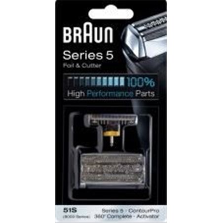 Tête de rasoir Braun – pour rasoir électrique Braun Série 5 Version 2008 / Activator / 360 complete – 5643761