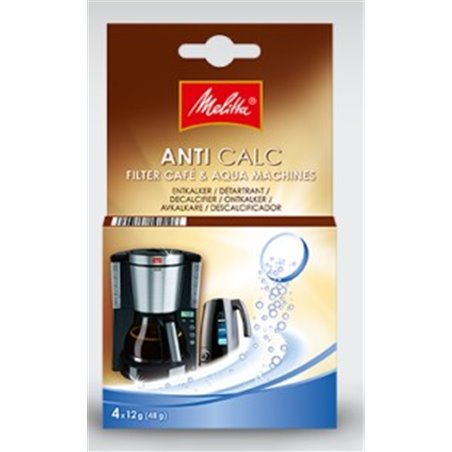 Pastille détartrant pour cafetière & bouilloire - 4 Pastilles - Melitta