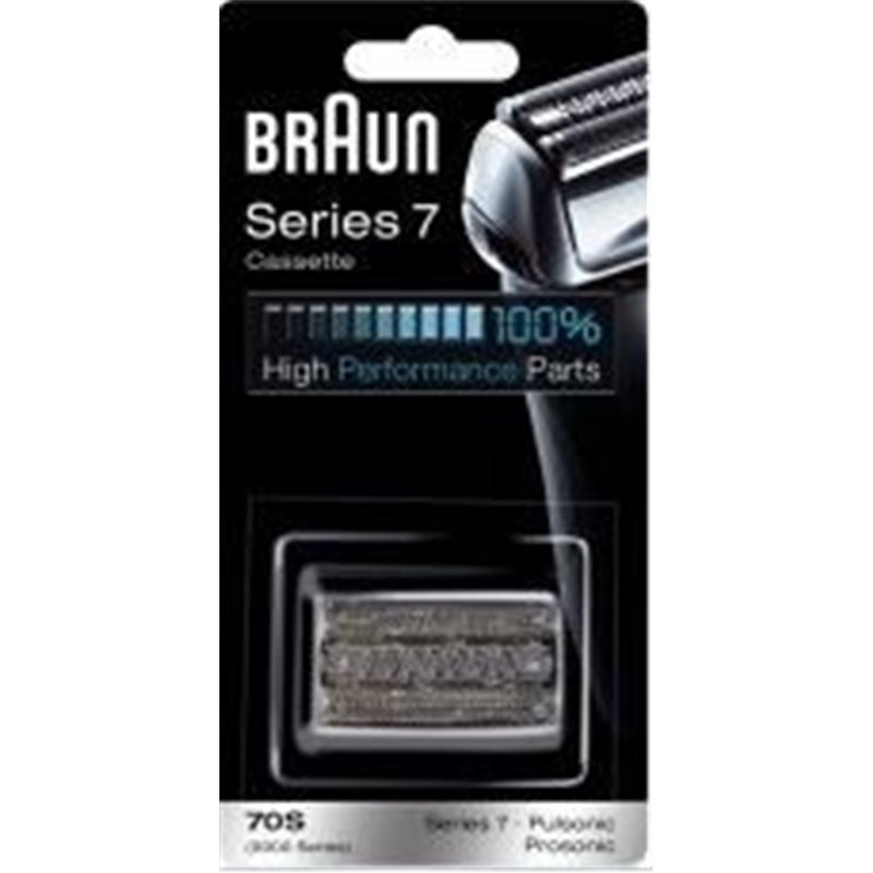 Tête de rasoir Braun 70S – pour rasoir électrique Braun Série 7 Pulsonic – Cassette - 5671760