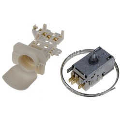 Thermostat K59L1229 pour réfrigérateur Whirlpool, Bauknecht, Ikea - 481228238179