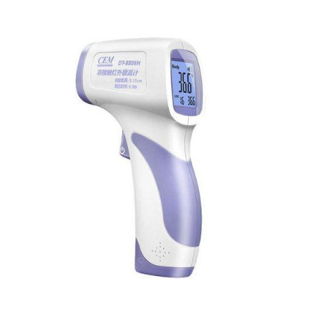 Smart Thermometre Infrarouge Sans Contact Instruments De Mesure De Temperature Laser Dt06h Pieces Detachees Petit Electromenager Universelle