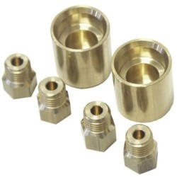 Kit injecteurs gaz naturel pour table de cuisson  BRANDT 76X9344