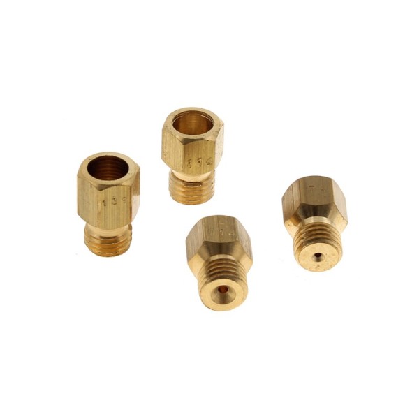 Pochette d'injecteurs gaz naturel pour table de cuisson Whirlpool, Indesit, Ariston - C00021382