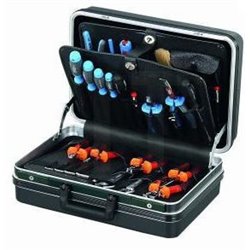 Valise à outils - valise de maintenance - livrée sans outils - HEPCO & BECKER - X-ABS- 3 compartiments
