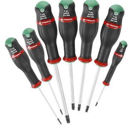 Lot de 7 tournevis Torx Tamper - Wiha