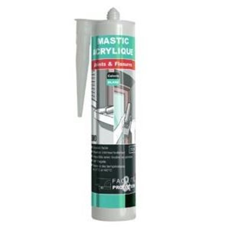 Silicone Acrylique souple et élastique - 310 ml