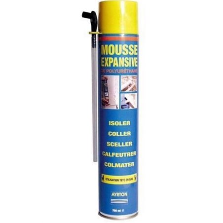 Mousse polyuréthane expansive - 750ml