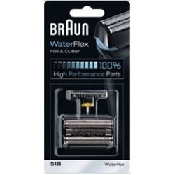 Tête de rasoir Braun 51B – combi-pack pour rasoir électrique Braun – Waterflex WF2S - 280960