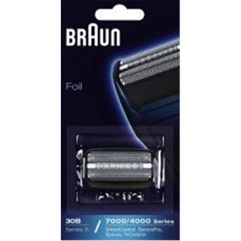 Tête de rasoir Braun G30B – pour rasoir électrique Braun Série 3 – Grille - 5713760