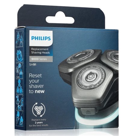 Tête de rasoir SH90/50 – Pour rasoir électrique Philips Séries 9000