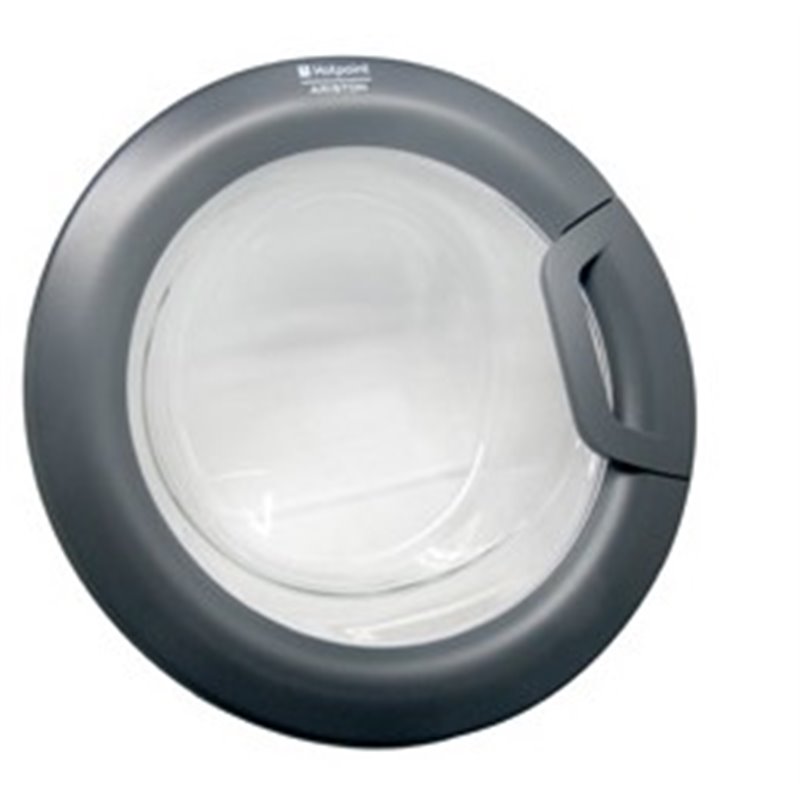 Hublot complet gris futura pour lave-linge Hotpoint C00288569 Hublot complet gris futura pour lave-linge Hotpoint C00288569