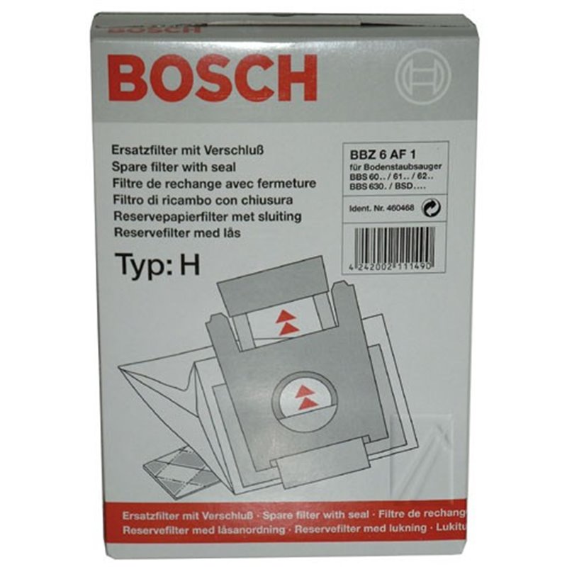 Sac aspirateur type H Bosch, Siemens 460468