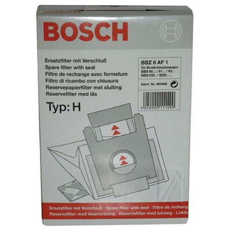 460468 - Sac Aspirateur type H Bosch, Siemens