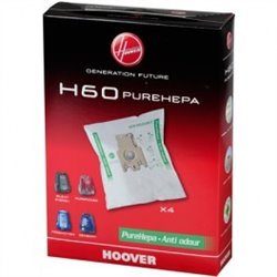 H60- hovver - Sac Aspirateur type Telios, Sensory, Arianne, Freemotion, Microfibre
