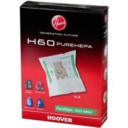 H60- hovver - Sac Aspirateur type Telios, Sensory, Arianne, Freemotion, Microfibre
