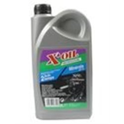 Huile XOIL 2 temps minérale en 2 litres (F3477)