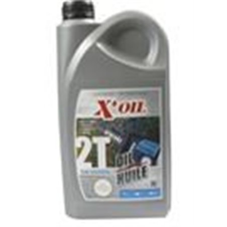 Huile XOIL 2 temps semi synthèse – 2 Litres (F3468)