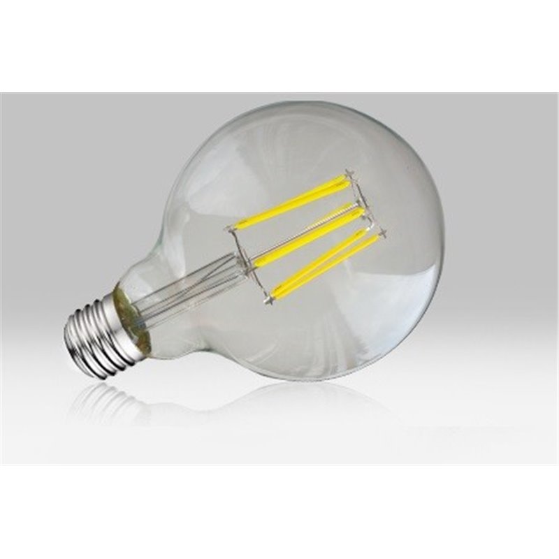 Ampoule LED COB G95 E27 8W 2700K claire