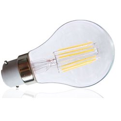 Ampoule LED COB BULB B22 8W 2700K claire