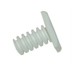 Pied réglable blanc pour réfrigérateur (17,7 mm x 37,5 mm) – Indésit C00053419