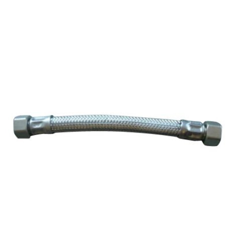 Flexible inox sanitaire FF 1/2 DROIT DROIT 50 CM