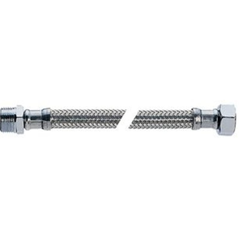 Flexible Inox M 3/8 - B10 Droit Droit 30 cm