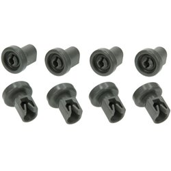 Lot de 8 roulettes panier...