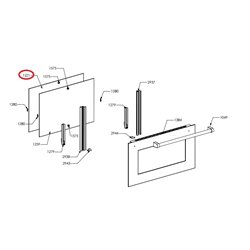 JOINT VITRE INTERIEUR PORTE FOUR BRANDT THOMSON VEDETTE - Vigier  Electroménager