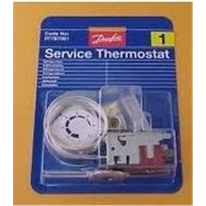 Thermostat 077B7001 Danfoss N°1 pour réfrigérateur- Brandt AS0003927 Thermostat 077B7001 Danfoss N°1 pour réfrigérateur- Brandt AS0003927